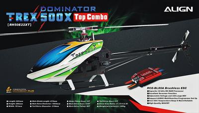 T-Rex 500X Top Combo Beastx