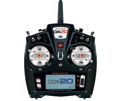 DX20 DSMX, (Mode 2)