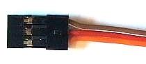 Servoanschlusskabel JR, 0.25 mm x 30 cm